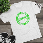 HCKY SZN Circle Logo TriBlend Tee Shirt (Lime) - Various Colors