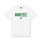 HCKY SZN Simple Star DryBlend Tee Shirt (Green Logo) - Various Colors