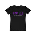Every Season Is Hockey Season Women's Boyfriend Tee (Purple Logo) - Various Colors