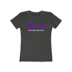 Every Season Is Hockey Season Women's Boyfriend Tee (Purple Logo) - Various Colors