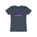 Every Season Is Hockey Season Women's Boyfriend Tee (Purple Logo) - Various Colors