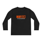 Every Season is HCKY SZN Youth Competitor Long Sleeve Tee (Orange Logo) - Various Colors