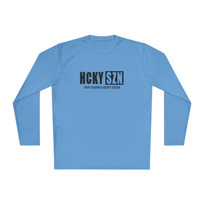 Every Season is HCKYSZN Performance Long Sleeve Tee - Black Logo