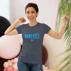 Women’s Hockey Vibe Triblend Tee (Sky Blue Logo)