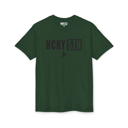HCKY SZN Simple Star Logo DryBlend Tee Shirt (Black Logo) - Various Colors