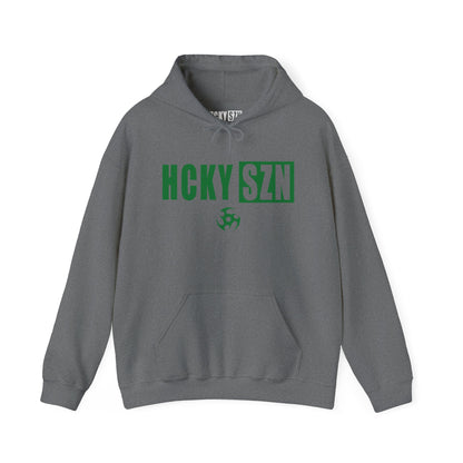 HCKY SZN (Green Logo) Hooded Sweatshirt - Various Colors