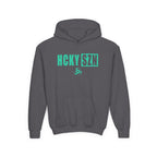 Youth HCKY SZN (Seafoam Logo) Hooded Sweatshirt - Various Colors