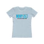 Every Season Is Hockey Season Women's Boyfriend Tee (Sky Blue Logo) - Various Colors
