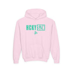 Youth HCKY SZN (Seafoam Logo) Hooded Sweatshirt - Various Colors