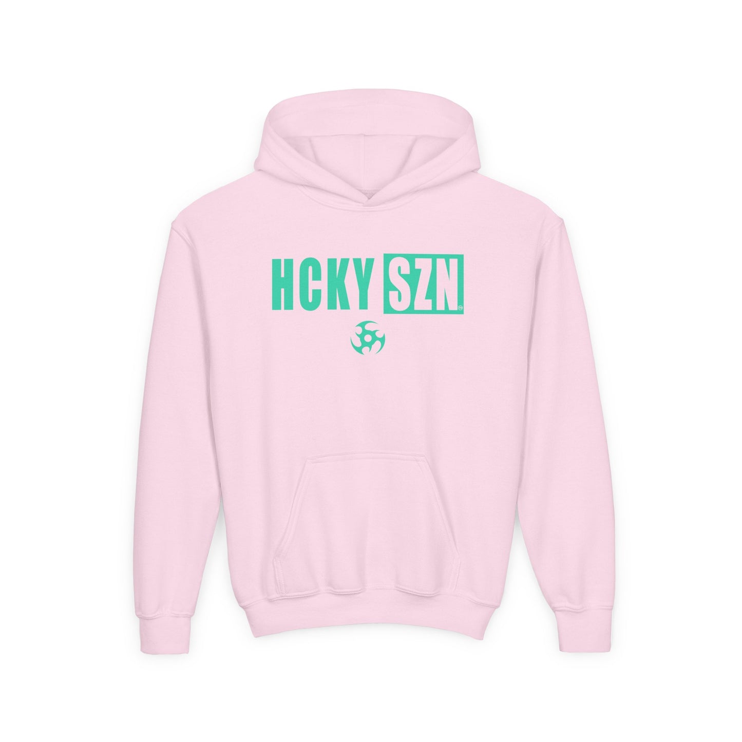 Youth HCKY SZN (Seafoam Logo) Hooded Sweatshirt - Various Colors