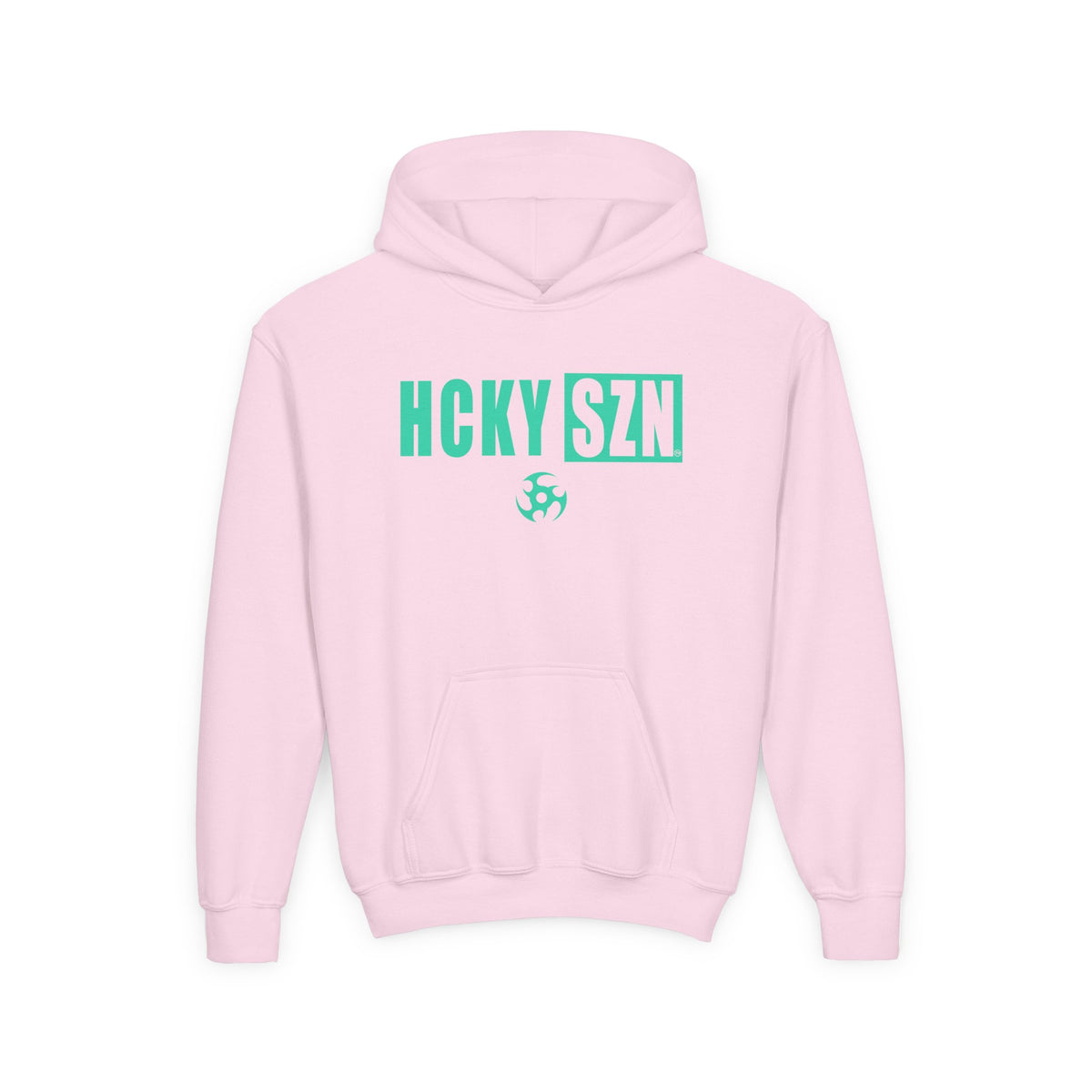 Youth HCKY SZN (Seafoam Logo) Hooded Sweatshirt - Various Colors
