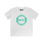 Youth Circle SZN Softstyle Tee (Seafoam Logo) - Various Colors