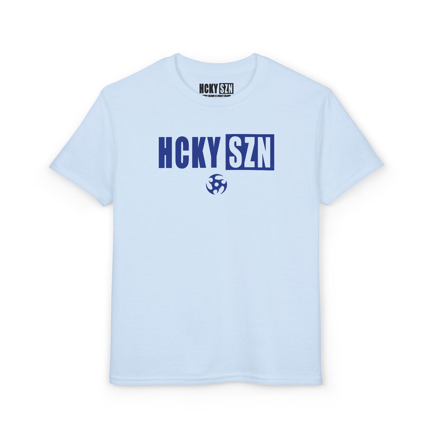 Youth HCKY SZN DryBlend Tee Shirt (Royal Logo) - Various Colors