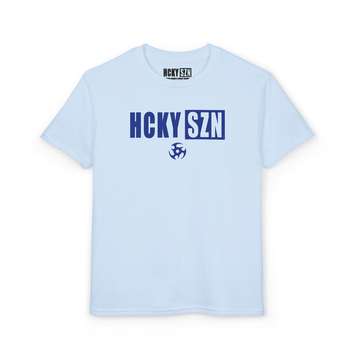 Youth HCKY SZN DryBlend Tee Shirt (Royal Logo) - Various Colors