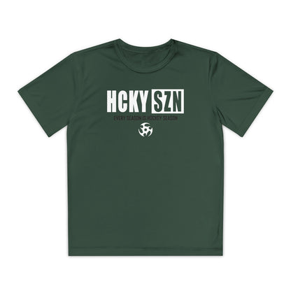 Every Season is HCKY SZN Youth Competitor Tee (White Logo) - Various Colors