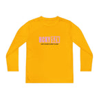 Every Season is HCKY SZN Youth Competitor Long Sleeve Tee (Pink Logo) - Various Colors