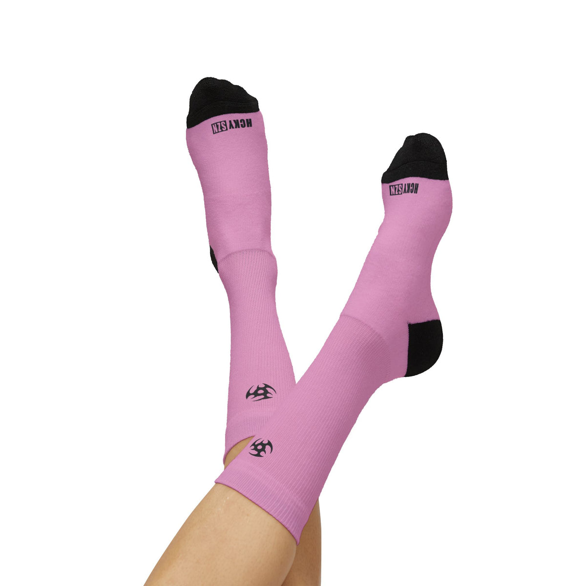 Comfort Crew Fleece Lined Hockey Socks (Pink)