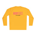 HCKYSZN (All Gas) Long Sleeve Adult Performance Tee - Gold/Peach/Black
