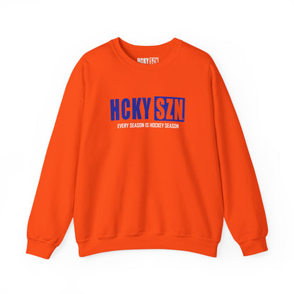 HCKY SZN Crewneck Sweatshirt (Royal Blue Logo) - Various Colors