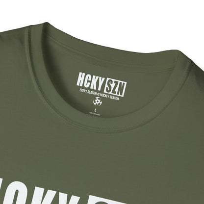HCKY SZN Softstyle Tee Shirt (Olive Green)