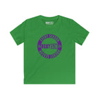 Youth Circle SZN Softstyle Tee (Purple Logo) - Various Colors