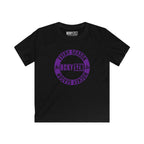 Youth Circle SZN Softstyle Tee (Purple Logo) - Various Colors