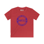 Youth Circle SZN Softstyle Tee (Purple Logo) - Various Colors