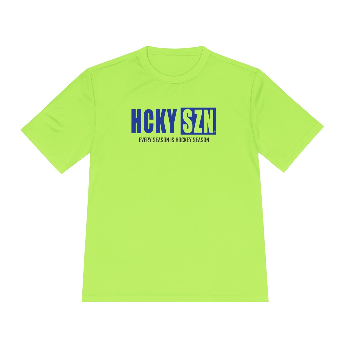 Every Season is HCKY SZN Performance Tee (Royal Blue Logo) - Various Colors