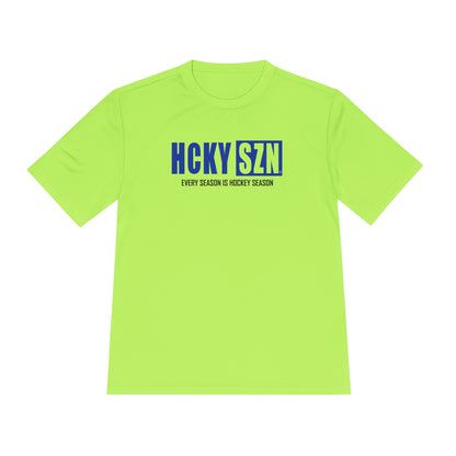 Every Season is HCKY SZN Performance Tee (Royal Blue Logo) - Various Colors