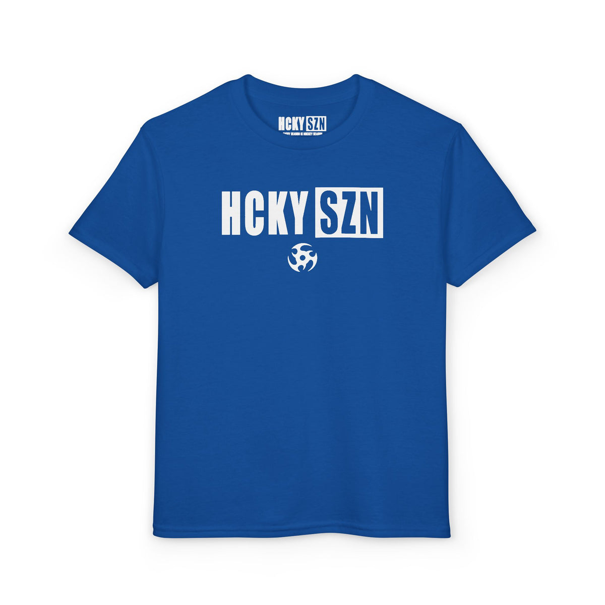 Youth HCKY SZN DryBlend Tee Shirt (White Logo) - Various Colors
