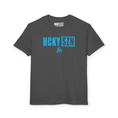 Youth HCKY SZN DryBlend Tee Shirt (Sky Blue Logo) - Various Colors
