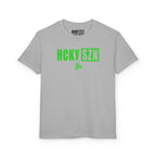 Youth HCKY SZN DryBlend Tee Shirt (Lime Logo) - Various Colors