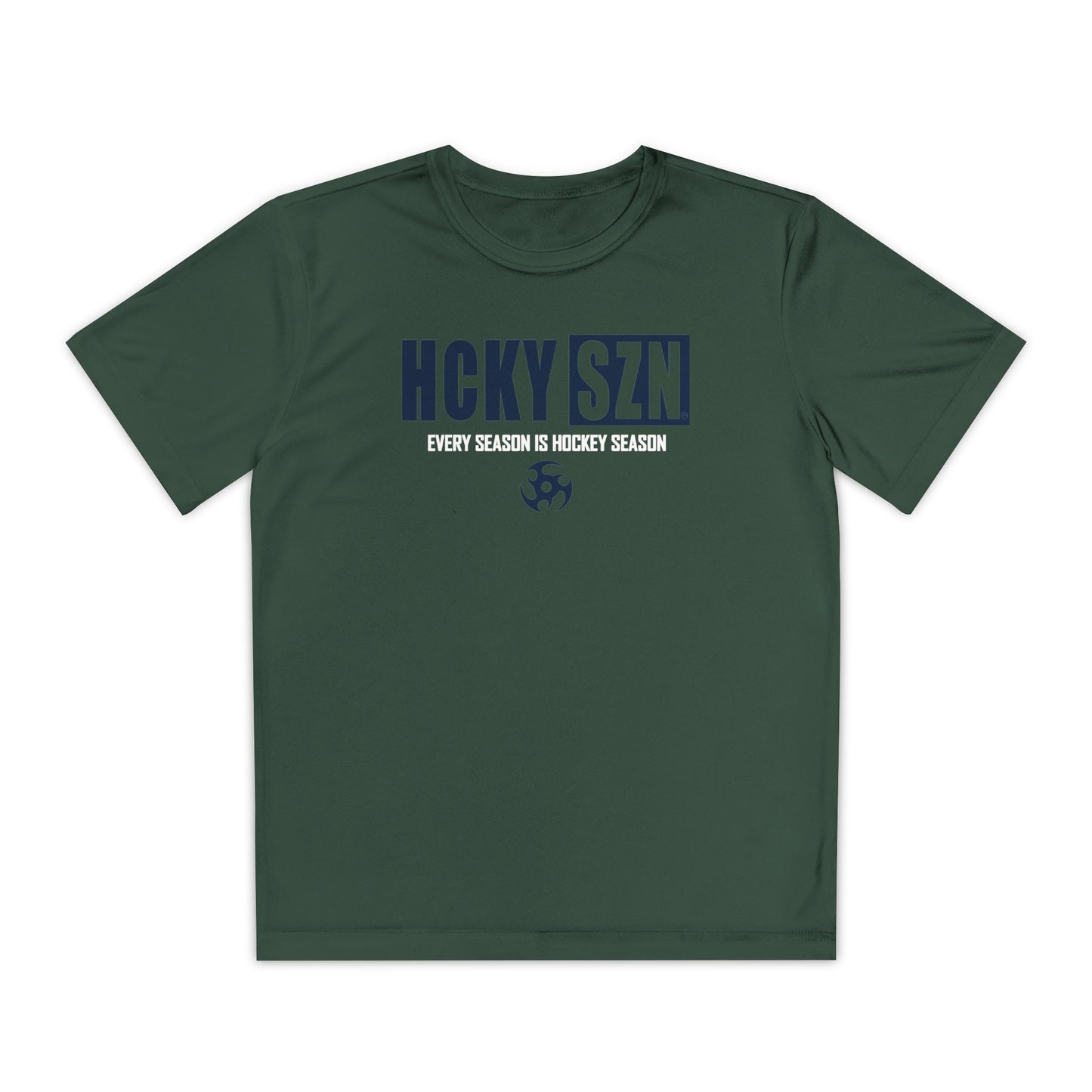 Every Season is HCKY SZN Youth Competitor Tee (Navy Logo) - Various Colors