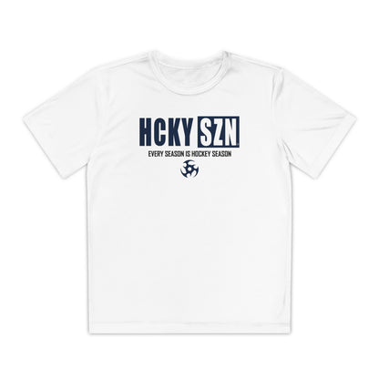 Every Season is HCKY SZN Youth Competitor Tee (Navy Logo) - Various Colors