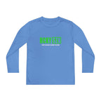 Every Season is HCKY SZN Youth Competitor Long Sleeve Tee (Lime Logo) - Various Colors
