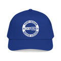 HCKY SZN Circle Logo Mid Profile Baseball Cap (Royal/Royal/White)