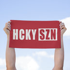 HCKY SZN 11x18 Skate Towel (Red) Hockey Towel