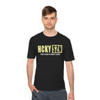HCKYSZN Every Season Adult Performance Tee - Black/Sunflower