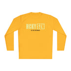 HCKYSZN (All Gas) Long Sleeve Adult Performance Tee - Gold/Sunflower/Black