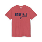 HCKY SZN Simple Star DryBlend Tee Shirt (Navy Logo) - Various Colors