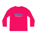 Every Season is HCKY SZN Youth Competitor Long Sleeve Tee (Sky Blue Logo) - Various Colors