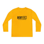 Every Season is HCKY SZN Youth Competitor Long Sleeve Tee (Black Logo) - Various Colors