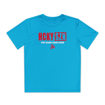 Every Season is HCKY SZN Youth Competitor Tee (Red Logo) - Various Colors