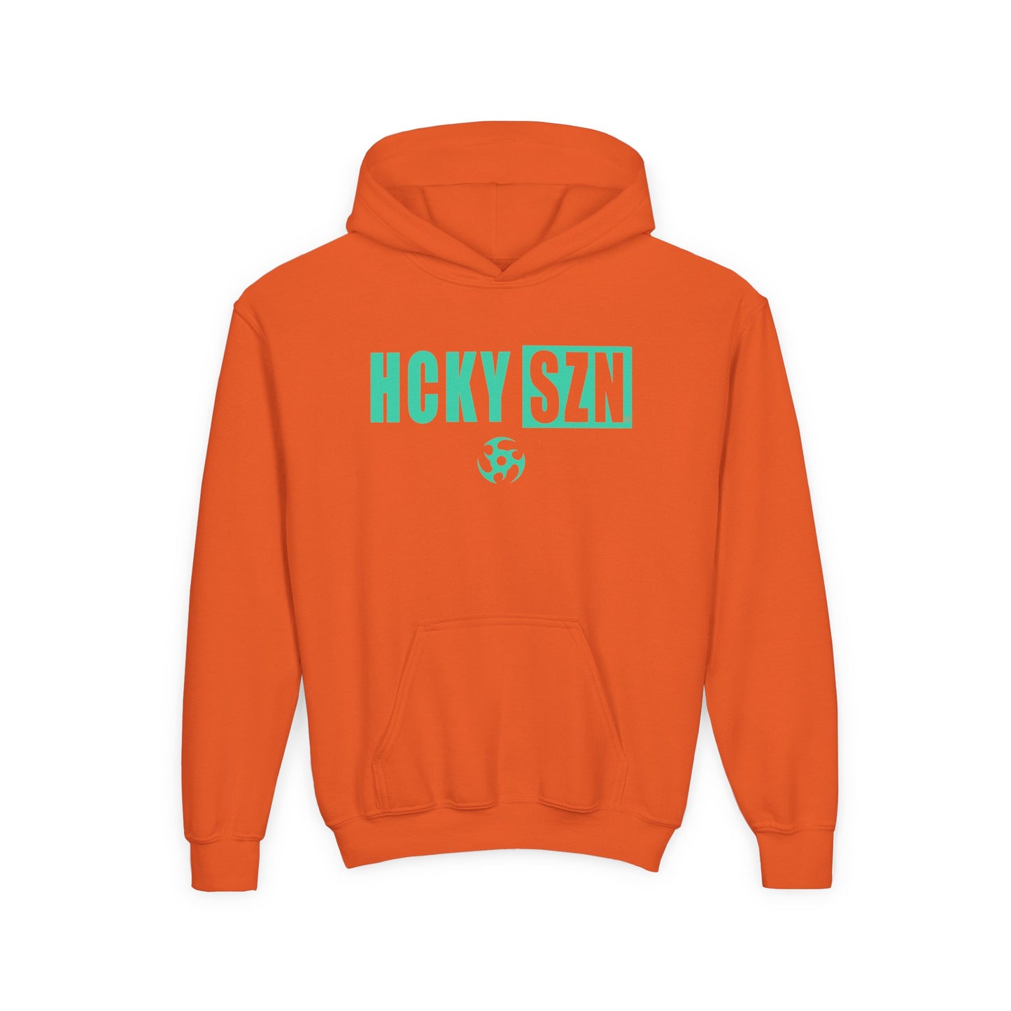 Youth HCKY SZN (Seafoam Logo) Hooded Sweatshirt - Various Colors