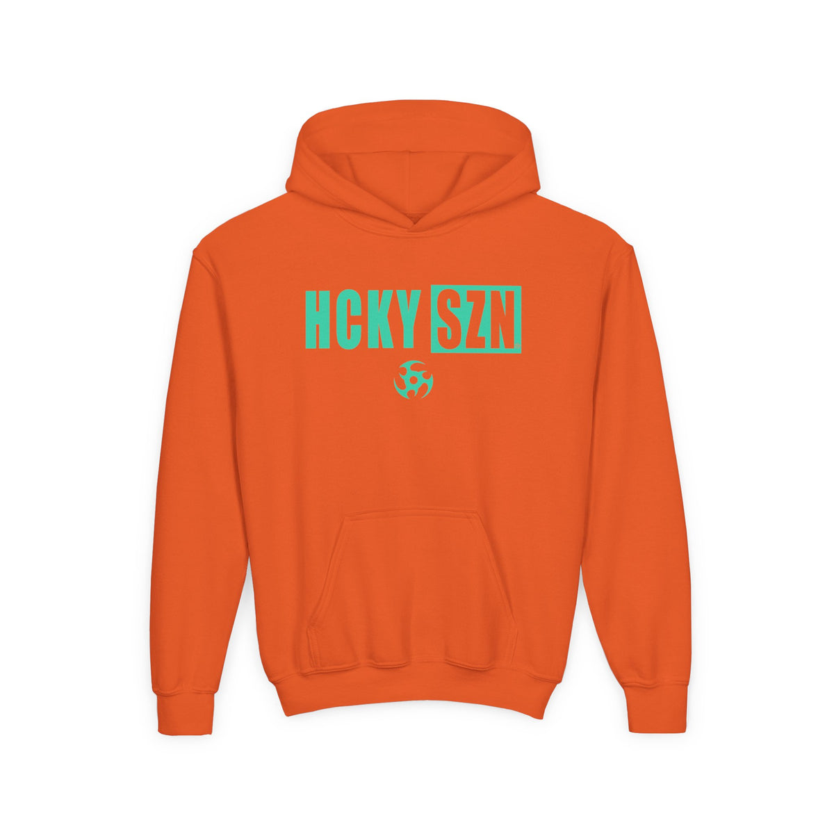 Youth HCKY SZN (Seafoam Logo) Hooded Sweatshirt - Various Colors