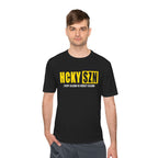 HCKYSZN Every Season Adult Performance Tee - Black/Yellow