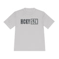 HCKYSZN (Flagship Logo) Adult Performance Tee - Silver/Smoke