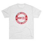 HCKY SZN Circle Logo TriBlend Tee Shirt (Red) - Various Colors