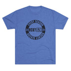 HCKY SZN Circle Logo TriBlend Tee Shirt (Black) - Various Colors