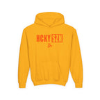 Youth HCKY SZN (Orange Logo) Hooded Sweatshirt - Various Colors